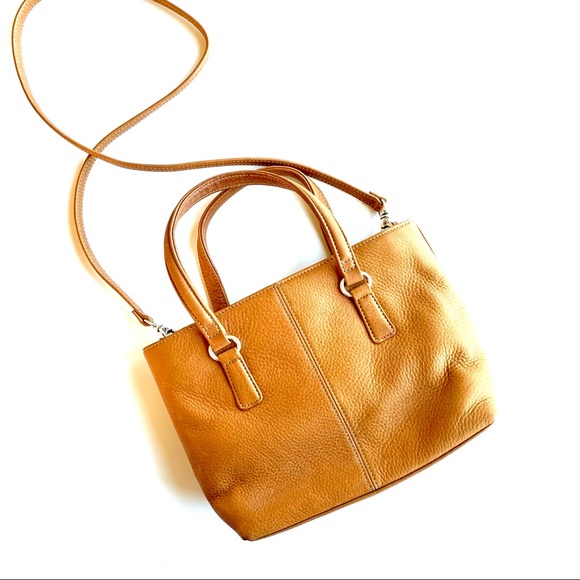 NWOT Fossil brown leather purse removable strap - Picture 3 of 5